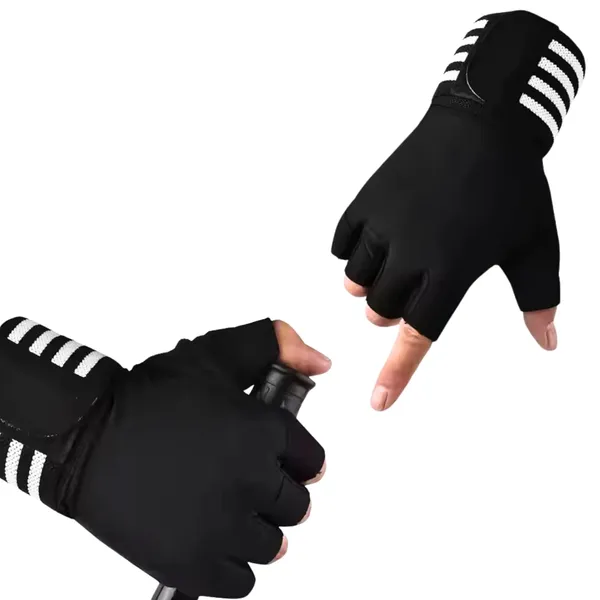 White_Weightlifting_Gym_Gloves_For_Men_And_Women