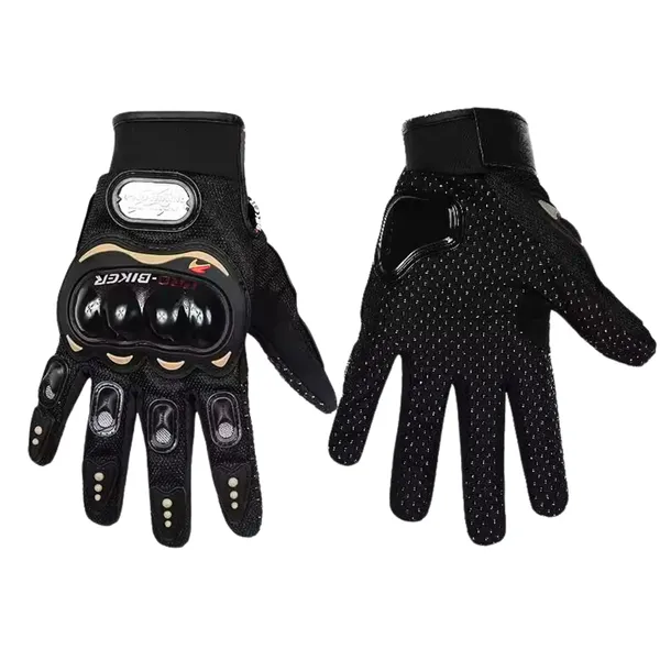 Black_Unisex_Full_Finger_Motorcycle_Tactical_Gloves_For_Men_&_Women