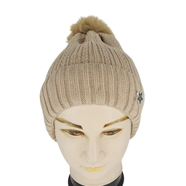 Brown_Cozy_Fleece-Lined_Winter_Beanie_For_Women