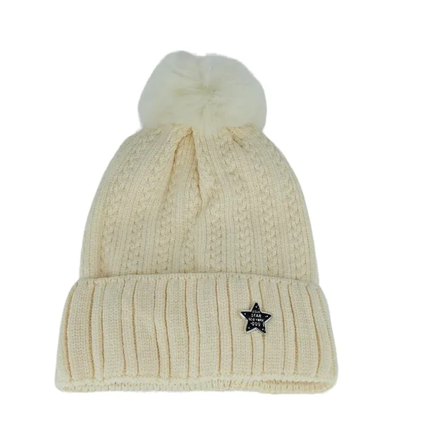 Cream_Cozy_Fleece-Lined_Winter_Beanie_For_Women
