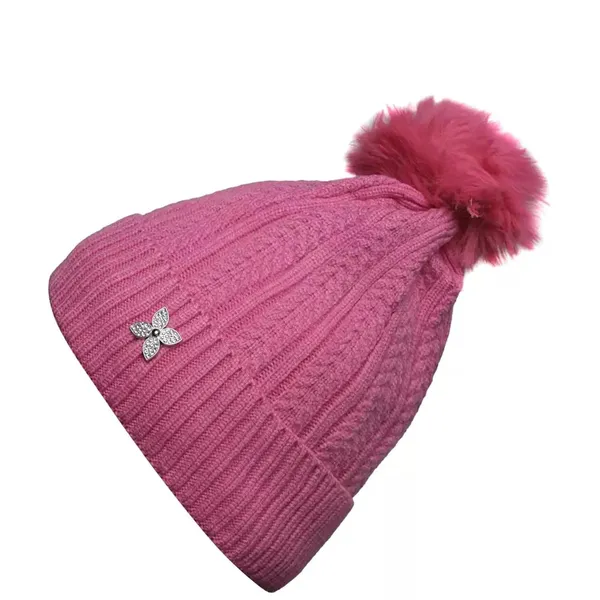 Rose_Pink_Cozy_Fleece-Lined_Winter_Beanie_For_Women