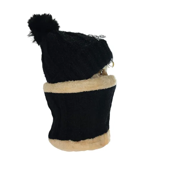 Black_Winter_Beanie_And_Neck_Warmer_Set_For_Women