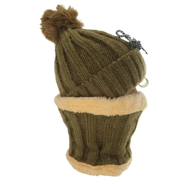 Brown_Winter_Beanie_And_Neck_Warmer_Set_For_Women