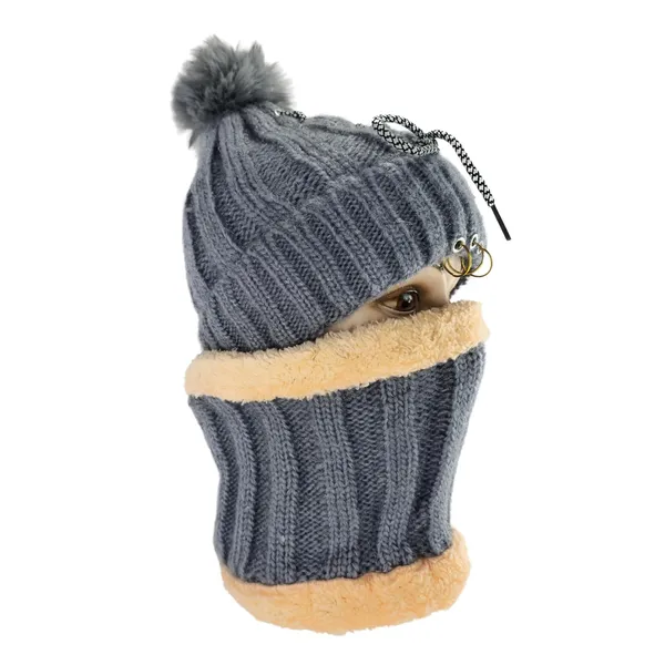 Silver_Winter_Beanie_And_Neck_Warmer_Set_For_Women