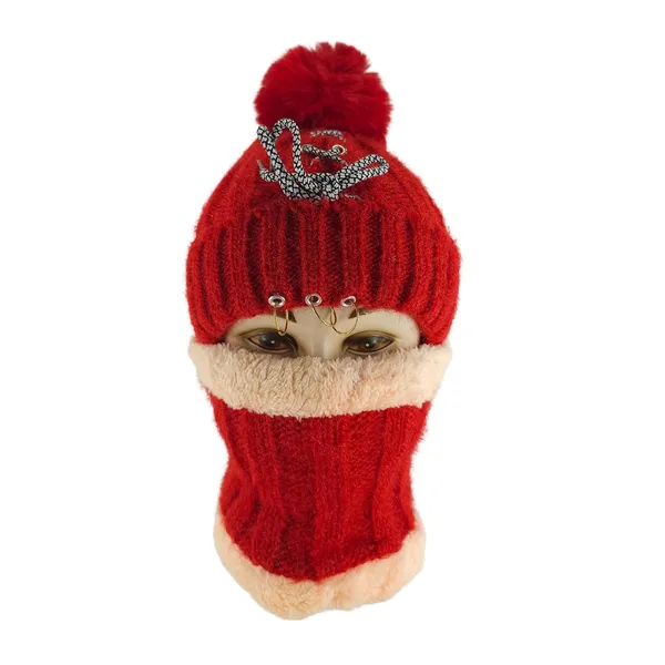 Red_Winter_Beanie_And_Neck_Warmer_Set_For_Women
