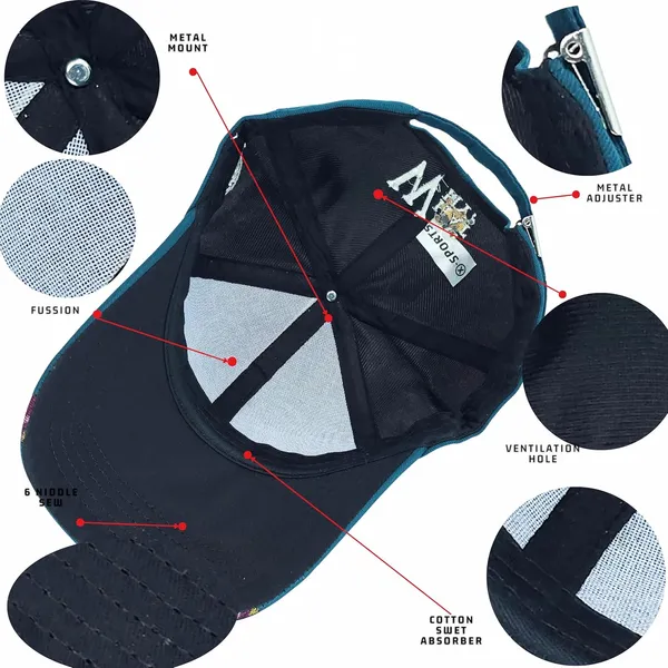 Blue_Comfortable_Fit_With_Strap_Breathable_Cotton_Sports_W_Baseball_Cap