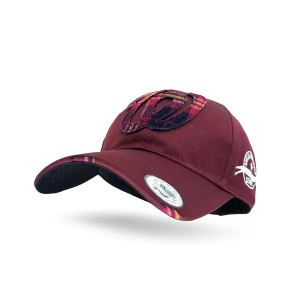 Maroon_Comfortable_Fit_With_Strap_Breathable_Cotton_Sports_W_Baseball_Cap