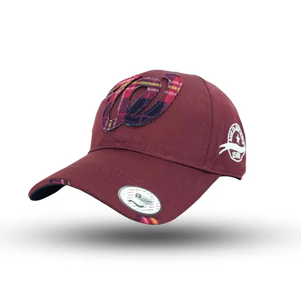 Maroon_Comfortable_Fit_With_Strap_Breathable_Cotton_Sports_W_Baseball_Cap