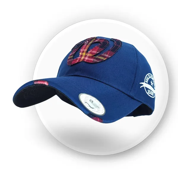 Navy_Comfortable_Fit_With_Strap_Breathable_Cotton_Sports_W_Baseball_Cap