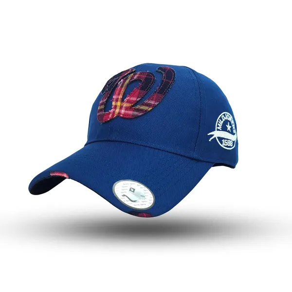 Navy_Comfortable_Fit_With_Strap_Breathable_Cotton_Sports_W_Baseball_Cap