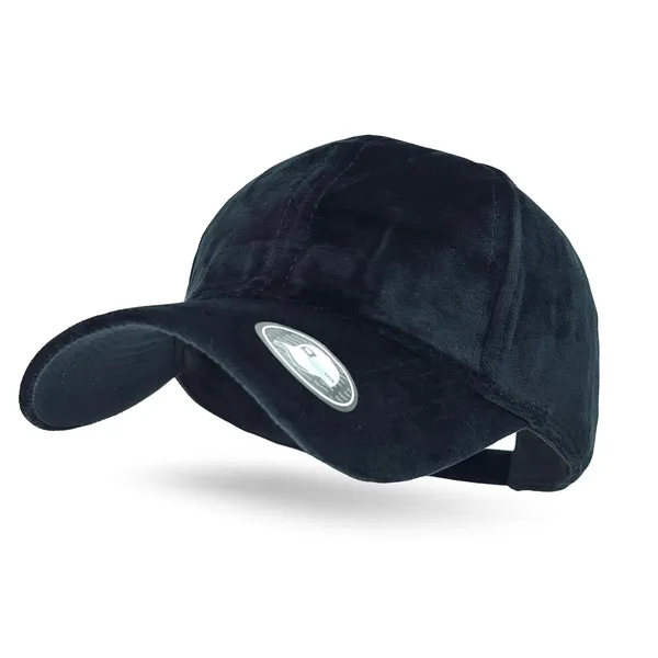 Black_Velvet_Baseball_Cap_For_Man_And_Women