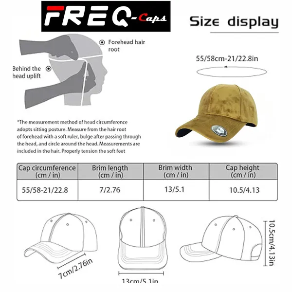 Golden_Velvet_Baseball_Cap_For_Man_And_Women