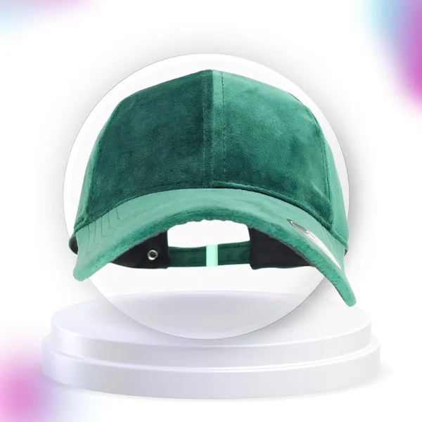 Green_Velvet_Baseball_Cap_For_Man_And_Women