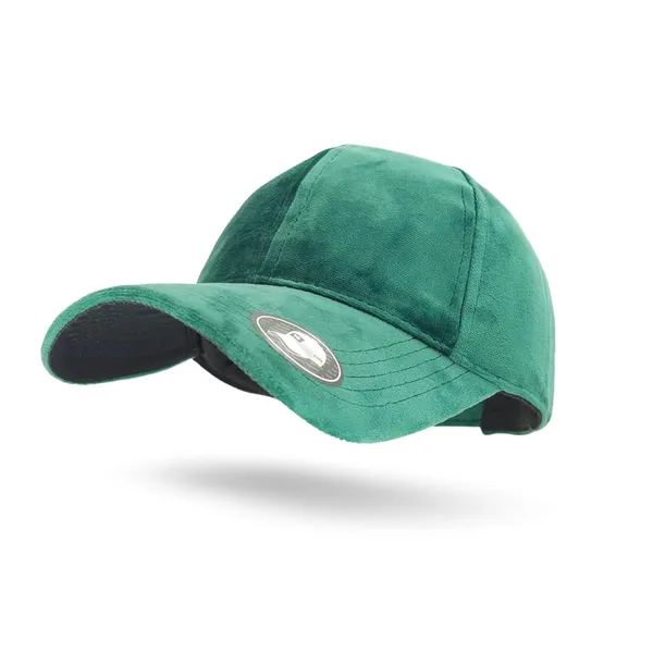 Green_Velvet_Baseball_Cap_For_Man_And_Women