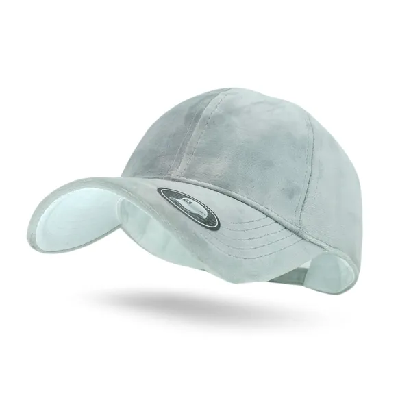 Grey_Velvet_Baseball_Cap_For_Man_And_Women
