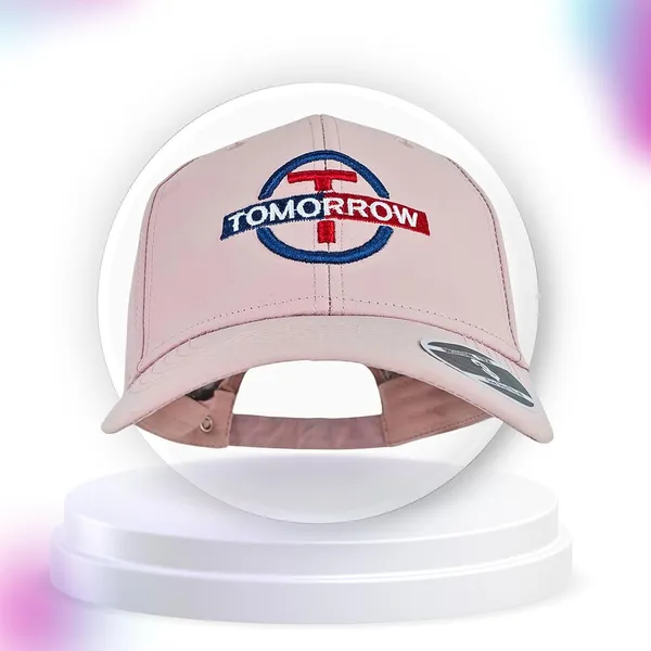 Pink_Baseball_Cap_With_Embroidered_Logo_For_Men_And_Women