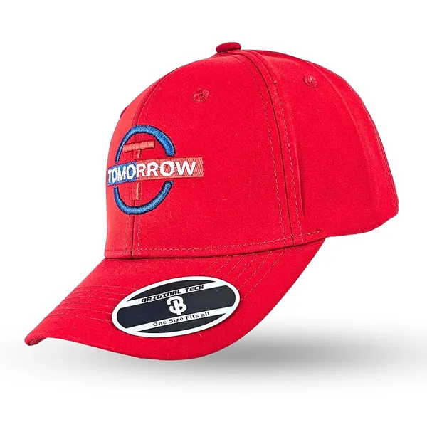 Red_Baseball_Cap_With_Embroidered_Logo_For_Men_And_Women