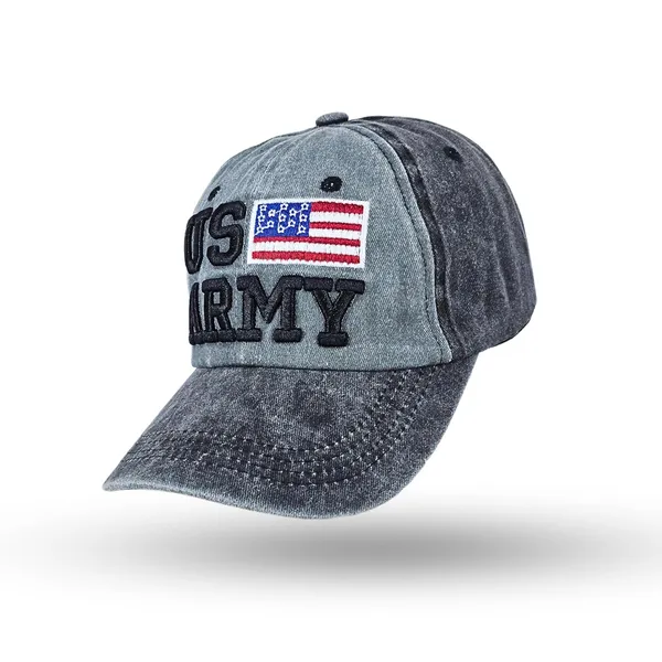 Black_Us_Army_Embroidered_Unisex_Cap