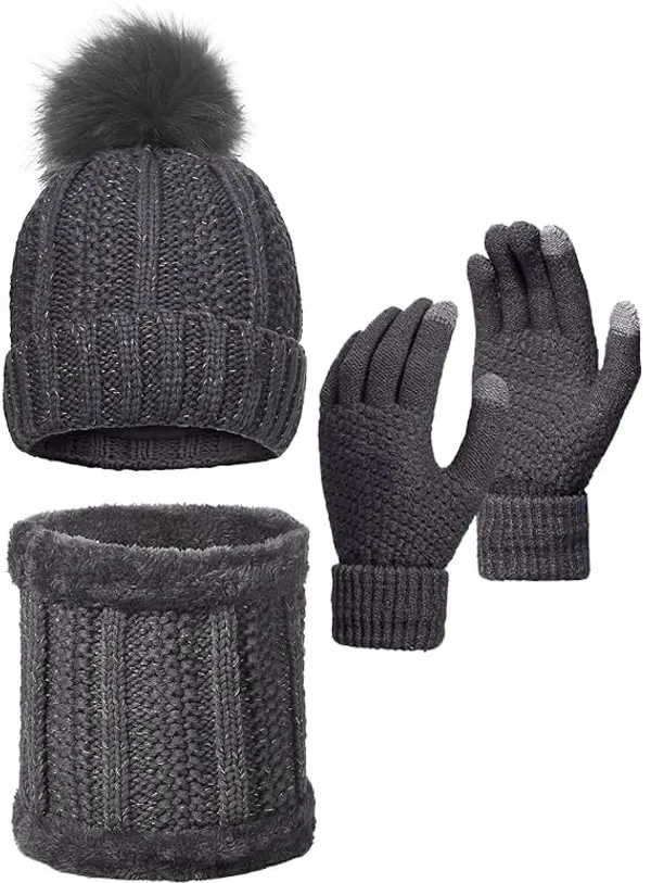 Black_Winter_Cap,_Neck_Warmer_Scarf_With_Touch_Gloves_(3_Piece_Set)