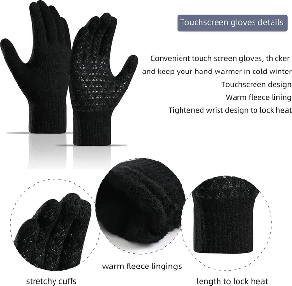 Black_3_In_1_Warm_Thick_Lining_Slouchy_Beanie_Hats_Scarf_Touch_Screen_Gloves_For_Womens_&_Girls