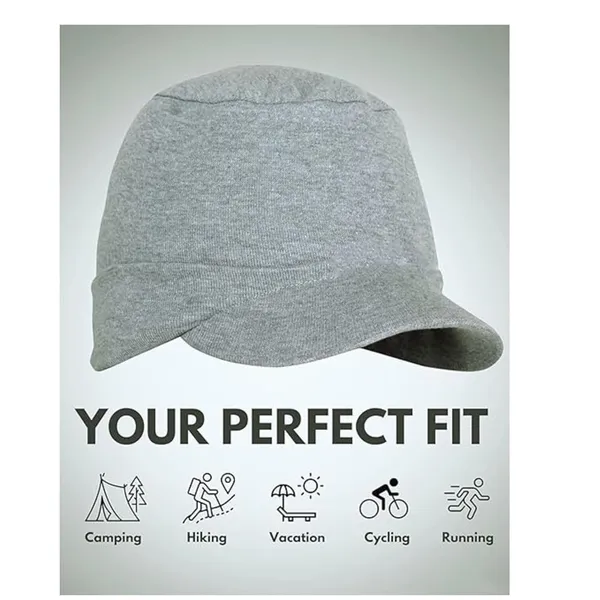 Silver_&_Blue_UV_Protection,_Cooling_Compression,_And_Sun_Shield_For_Outdoor_Activities,_Arm_Sleeves_For_Riding,_Cycling_Arm_Sleeves_&_Skull_Cap_(Pack_Of_2)