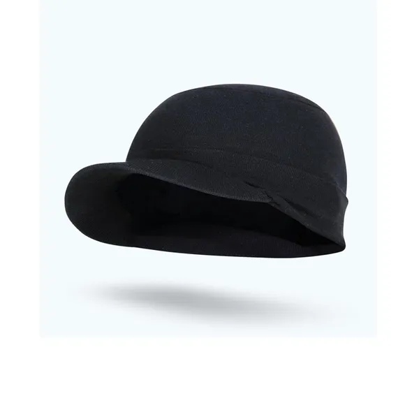 Black_Beanie_With_Visor_Winter_Cap_For_Men_&_Women