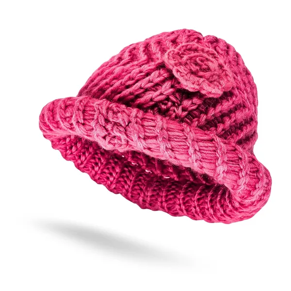 Rose_Pink_Versatile_Knit_Pom_Pom_Winter_Stylish_Beanie_For_Women