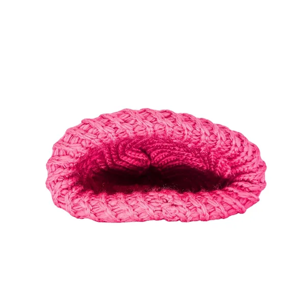 Rose_Pink_Versatile_Knit_Pom_Pom_Winter_Stylish_Beanie_For_Women