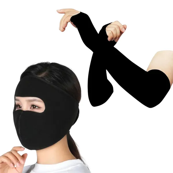 Black_Premium_Cotton_Breathable,_Face_Cover_Mask_With_Arm_Sleeves_(Pack_Of_2)