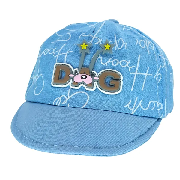 Blue_Dag_Rubber_Logo_&_Patterned_Print_Baby_Baseball_Cap