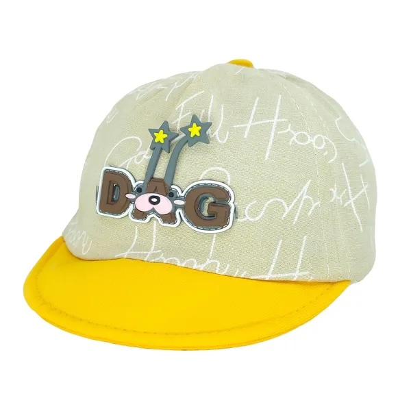Yellow_Dag_Rubber_Logo_&_Patterned_Print_Baby_Baseball_Cap