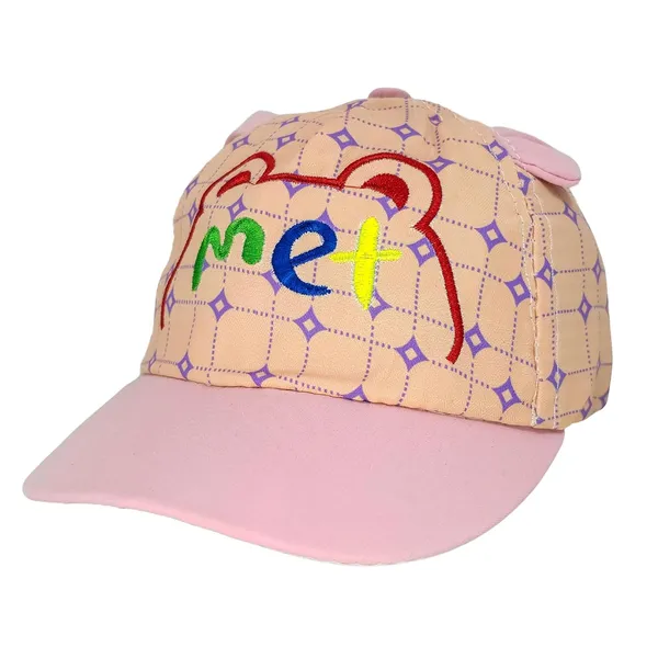 Orange_Adjustable_Snapback_Embroidered_Hat_For_Toddler