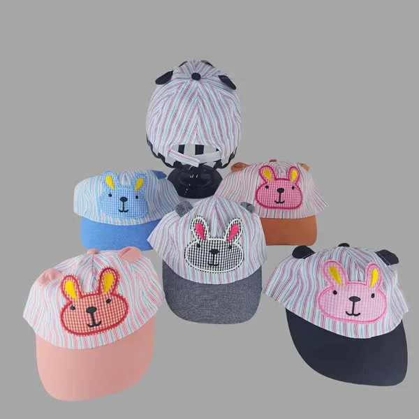 Charcoal_Sun_Protection_Baseball_Cap_For_Baby_Boy_&_Girl