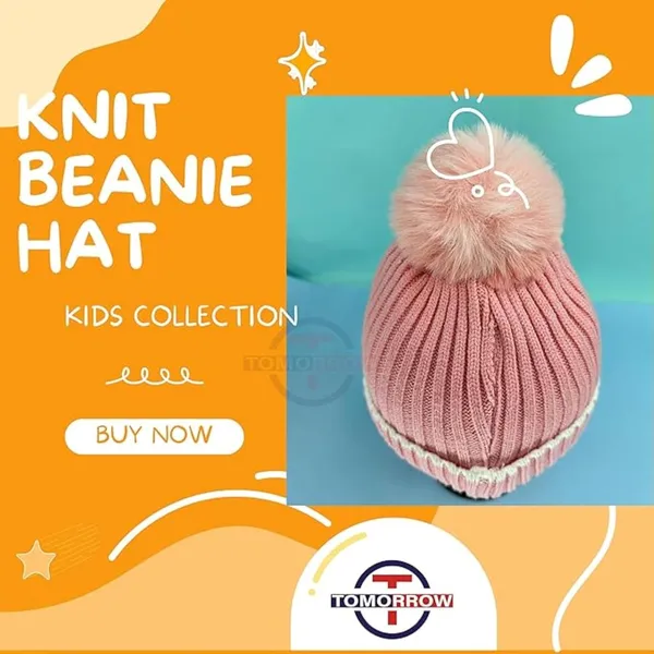 Pink_Cute_Toddler_Beanie_Hat_With_Heart_Design_Gloves