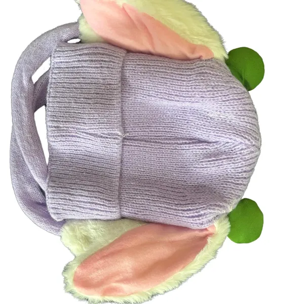 Purple_Plush_Animal_Beanie_Hats_&_Pom-Poms_For_Toddlers