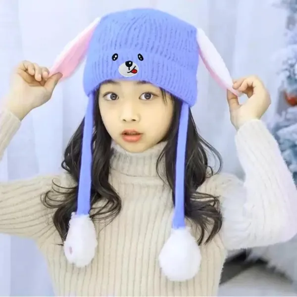 Purple_Plush_Animal_Beanie_Hats_&_Pom-Poms_For_Toddlers