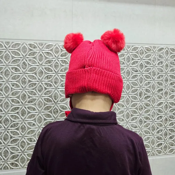 Red_Winter_Toddler_Beanie_With_Earflaps_For_Boys_&_Girls