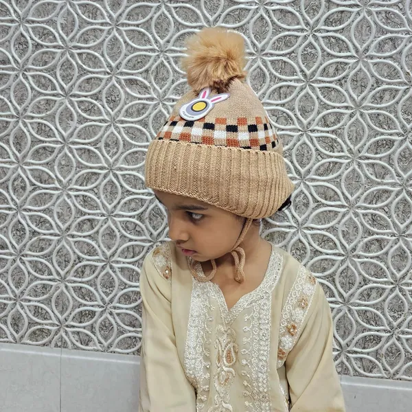 Khakhi_Winter_Cozy_Knit_Hat_For_Toddlers_With_Ear_Flaps