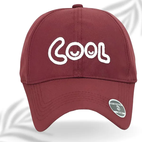 Maroon_Cool_Embroidered_Baseball_Caps_For_Men_Women