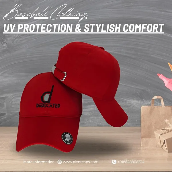 Red_Lightweight_Quick-Drying_Adjustable_Unisex_Sun_Hat