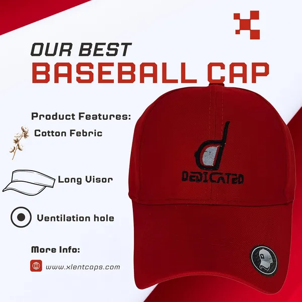 Red_Lightweight_Quick-Drying_Adjustable_Unisex_Sun_Hat