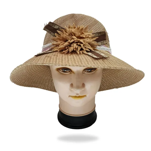 Khakhi_Wide_Brim_Straw_Panama_Hat_For_Men_&_Women