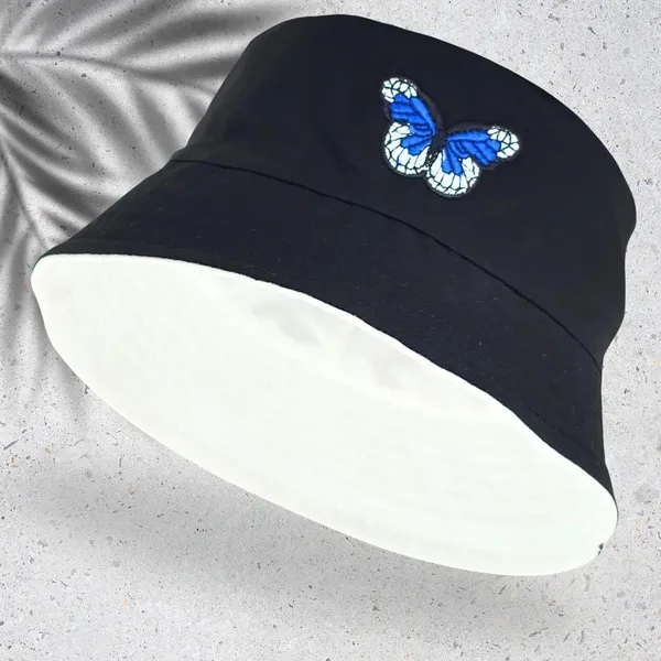 Multicolor_Reversible_Bucket_Hat_With_Butterfly_Embroidery_For_Women
