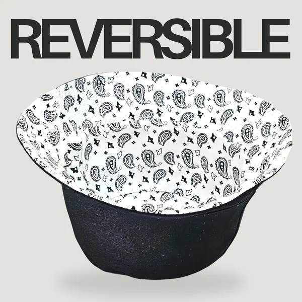 Multicolor_Unisex_Fashion_Reversible_Bucket_Hat_With_Cashew_Flower_Pattern