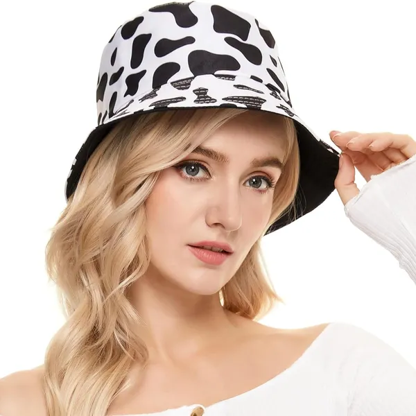 Black_Fashion_Beach_Reversible_Bucket_Hat_For_Men_Women
