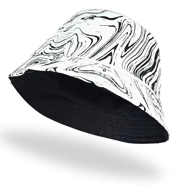 Black_Fashion_Beach_Reversible_Bucket_Hat_For_Men_Women