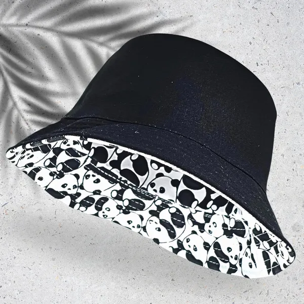 Multicolor_Fashion_Beach_Reversible_Bucket_Hat_For_Men_Women