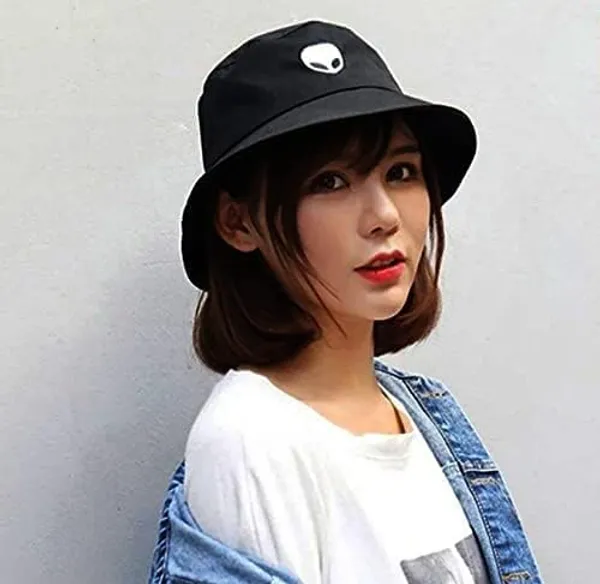 Black_Unisex_Premium_Alien_Bucket_Hat