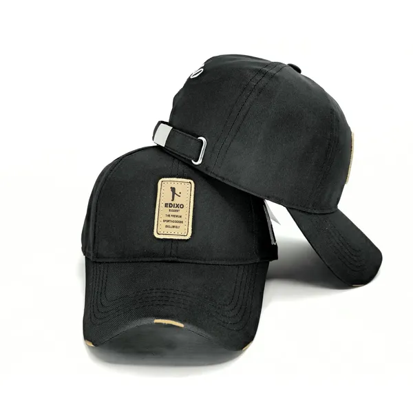 Black_Snapback_Baseball_Cap_For_Men_Women