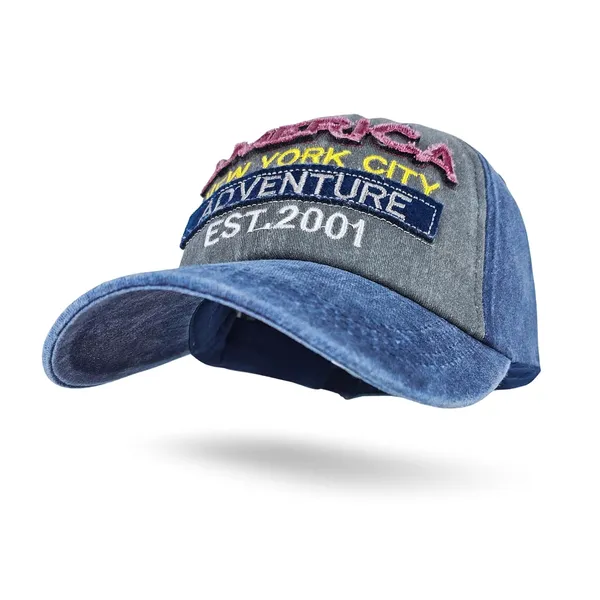 Blue_Embroidered_Denim_Look_Adjustable_Cap_For_For_Men_&_Women